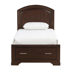 Hudson Cherry 5-Piece Twin Bedroom Set - Ornate Home