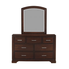 Hudson Cherry 5-Piece Twin Bedroom Set - Ornate Home