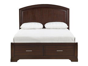 Hudson Cherry Full Platform Bed - Ornate Home