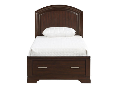 Hudson Cherry Twin Platform Bed - Ornate Home