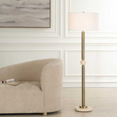 Hudson Gold Floor Lamp - Ornate Home