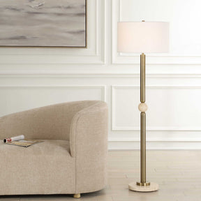 Hudson Gold Floor Lamp - Ornate Home