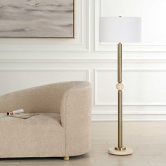 Hudson Gold Floor Lamp - Ornate Home