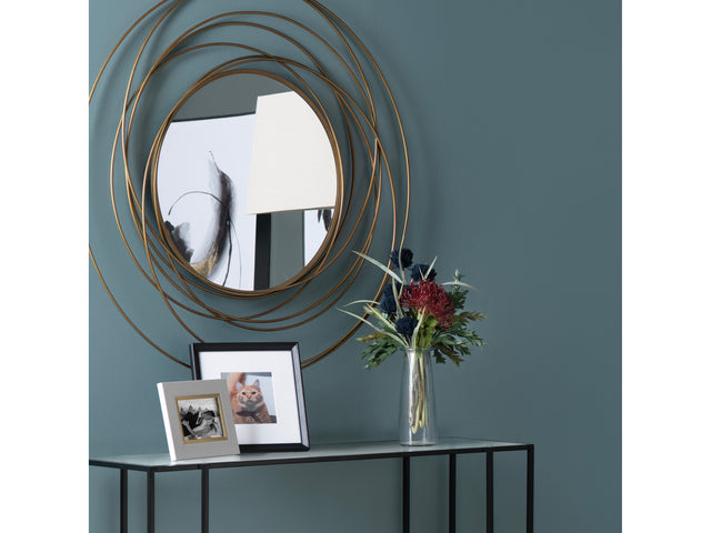 Hudson Gold Wall Mirror - Ornate Home