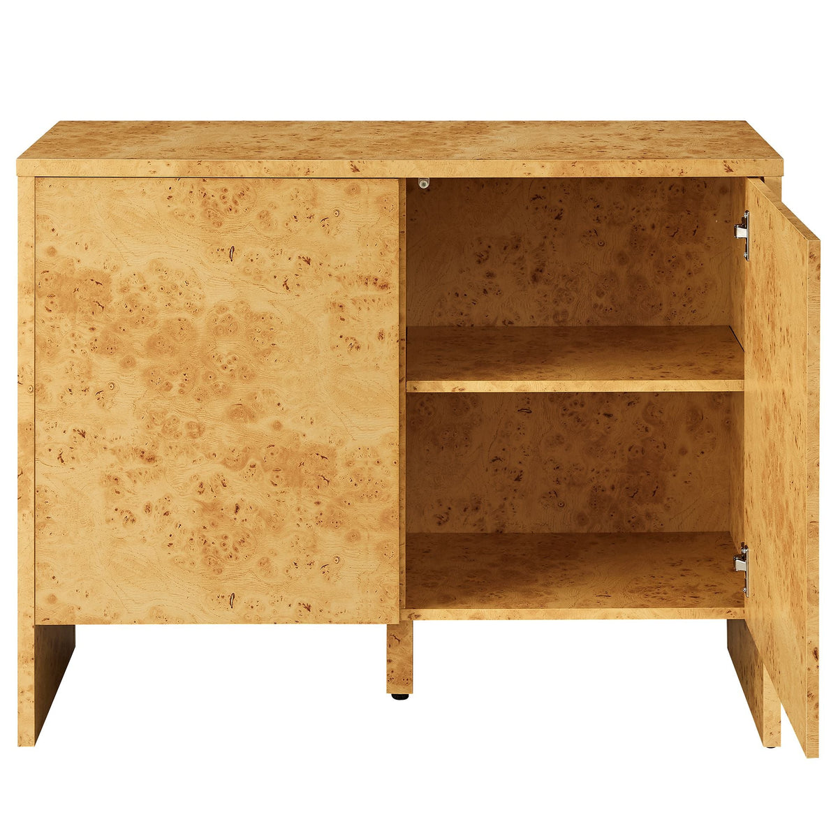 Hudson Natural 40" Burl Wood Sideboard - Ornate Home