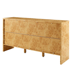 Hudson Natural 60" Burl Wood Sideboard - Ornate Home