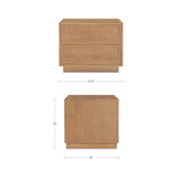 Hudson Natural Nightstand - Ornate Home