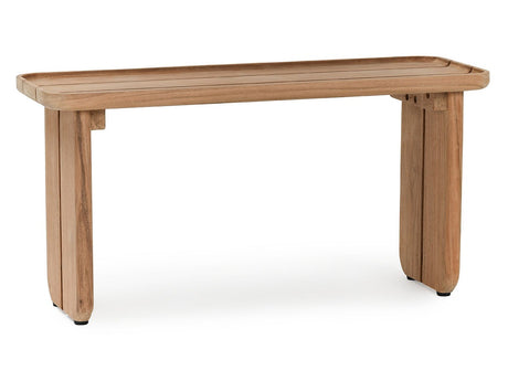 Hudson Natural Outdoor Coffee Table - Ornate Home