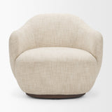 Hudson Oatmeal Fabric Upholstered Chair - Ornate Home