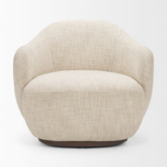 Hudson Oatmeal Fabric Upholstered Chair - Ornate Home