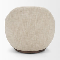 Hudson Oatmeal Fabric Upholstered Chair - Ornate Home