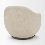 Hudson Oatmeal Fabric Upholstered Chair - Ornate Home