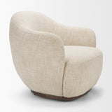 Hudson Oatmeal Fabric Upholstered Chair - Ornate Home