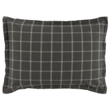 Hudson Plaid Gray Duvet Collection - Ornate Home