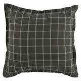 Hudson Plaid Gray Duvet Collection - Ornate Home