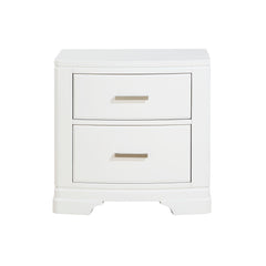 Hudson White 4-Piece Twin Bedroom Set - Ornate Home