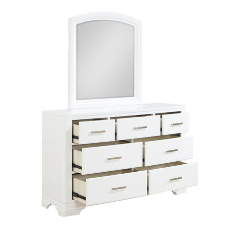 Hudson White Dresser - Ornate Home