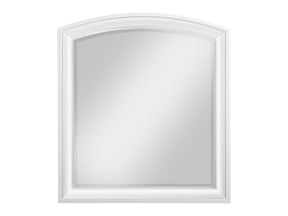 Hudson White Mirror - Ornate Home
