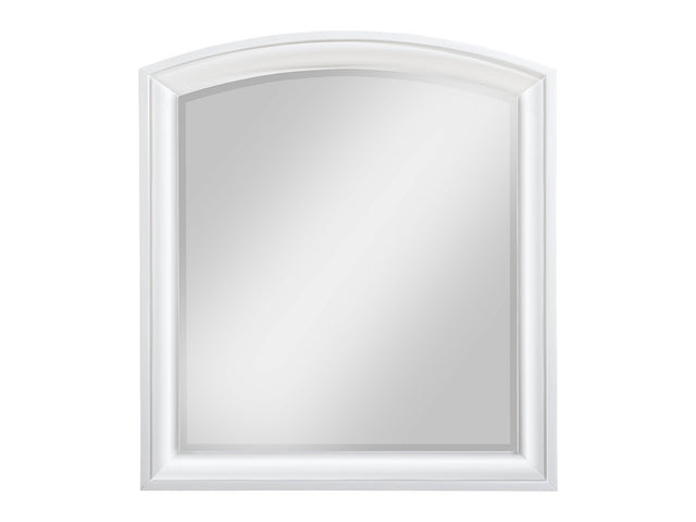 Hudson White Mirror - Ornate Home