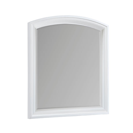 Hudson White Mirror - Ornate Home