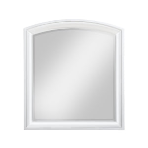 Hudson White Mirror - Ornate Home