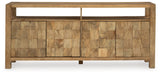 Hudwick Natural Brown Accent Cabinet (Online Special Price) - Ornate Home