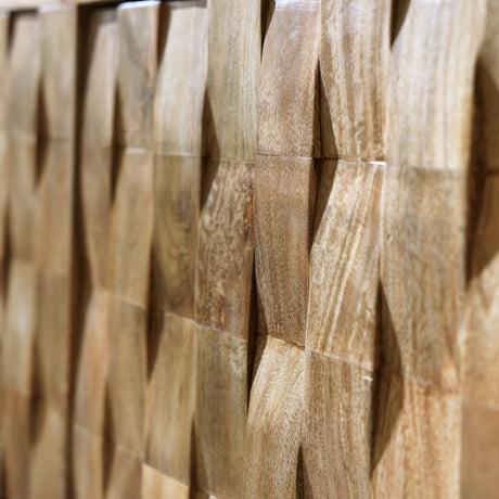 Hudwick Natural Brown Accent Cabinet - Ornate Home