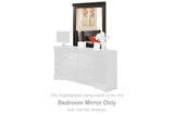 Huey Vineyard Black Bedroom Mirror (Online Special Price) - Ornate Home
