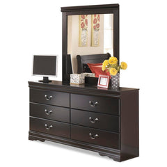 Huey Vineyard Black Dresser, Mirror, Chest and Nightstand - Ornate Home
