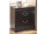 Huey Vineyard Black Nightstand (Online Special Price) - Ornate Home