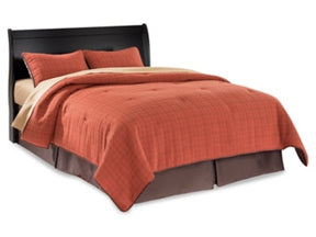 Huey Vineyard Queen Sleigh Headboard, Dresser and Mirror (Online Special Price) - Ornate Home