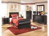 Huey Vineyard Twin Sleight Bedroom Set with Dresser - Ornate Home