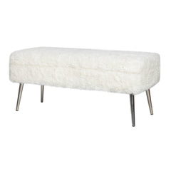 Huggy Natural Storage Bench - Ornate Home