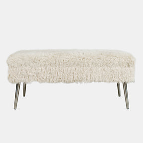 Huggy Sand Storage Bench - Ornate Home