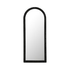 Hughes Grey Iron Floor Mirror - Ornate Home