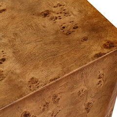 Hughes Woodtone Geometric Accent Table - Ornate Home