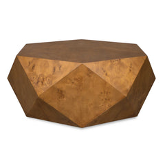 Hughes Woodtone Geometric Coffee Table - Ornate Home