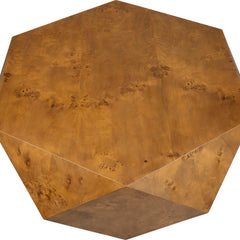 Hughes Woodtone Geometric Coffee Table - Ornate Home
