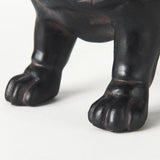 Hugo Black Resin Bulldog - Ornate Home