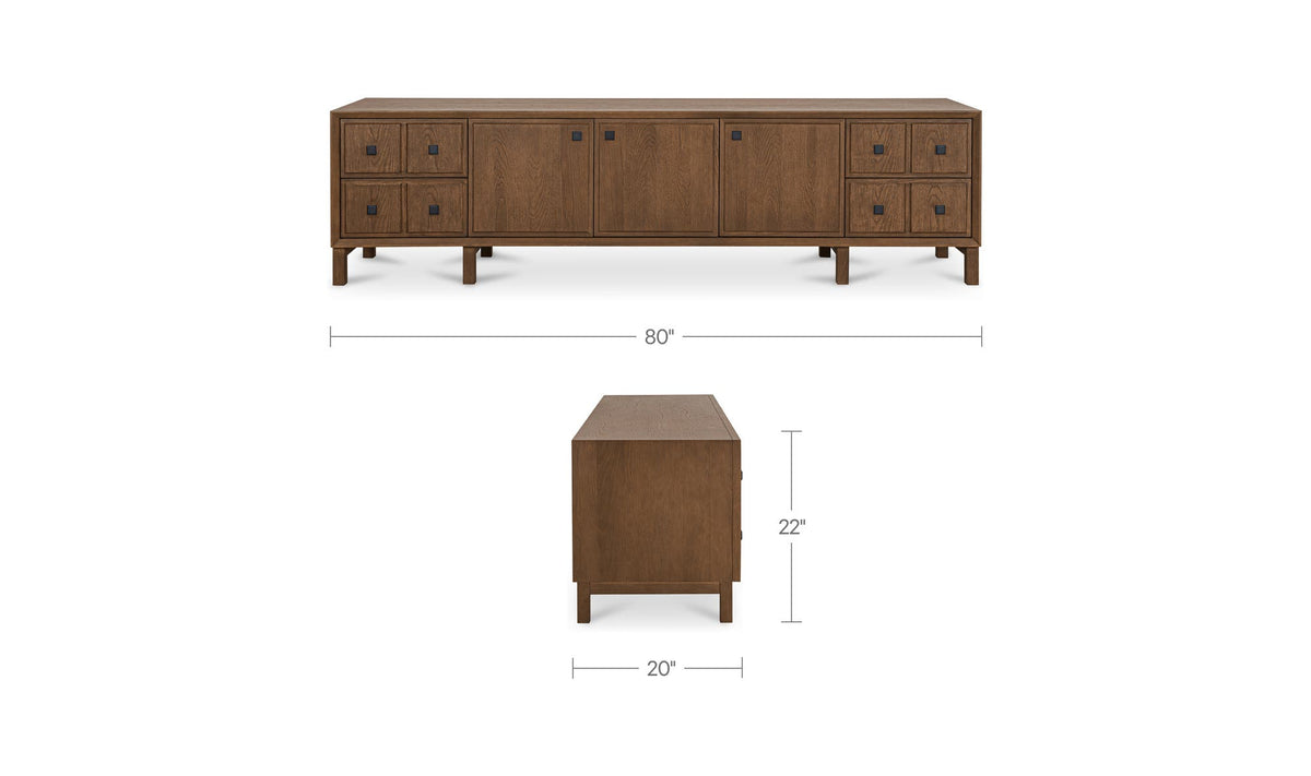 Hugo Brown Media Unit - Ornate Home