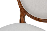Hugo Brown Oval Side Chair (Set of 2) - Ornate Home