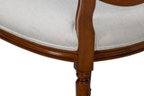 Hugo Brown Oval Side Chair (Set of 2) - Ornate Home