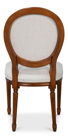 Hugo Brown Oval Side Chair (Set of 2) - Ornate Home