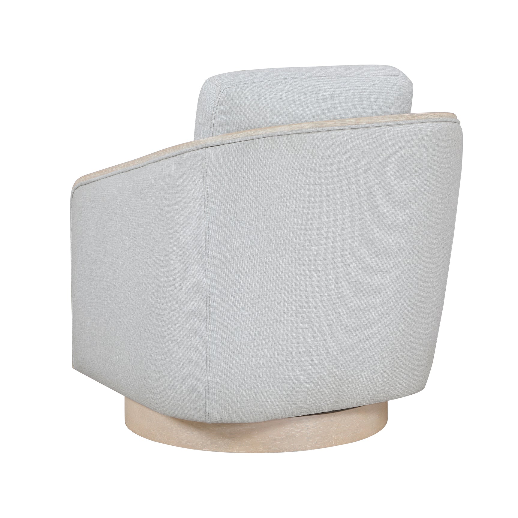 Hugo Gray Swivel Chair - Ornate Home