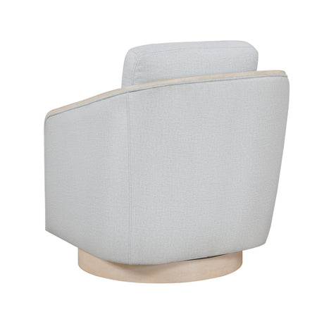 Hugo Gray Swivel Chair - Ornate Home