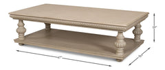Hugo Grey Cocktail Table - Ornate Home
