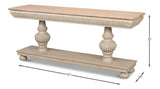 Hugo Grey Console - Ornate Home