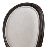 Hugo Nero/Cream Oval Side Chair (Set of 2) - Ornate Home