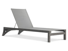 Hugo Smoked Truffle/Grey Outdoor Chaise - Ornate Home