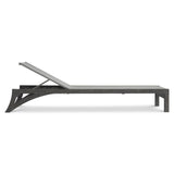 Hugo Smoked Truffle/Grey Outdoor Chaise - Ornate Home